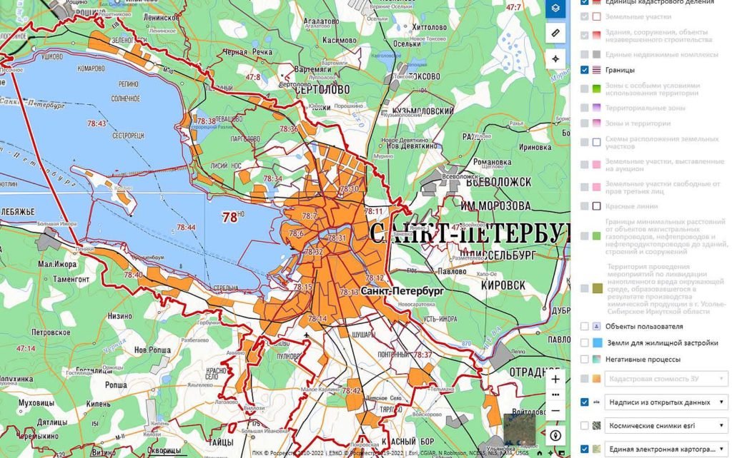 публичная кадастровая карта