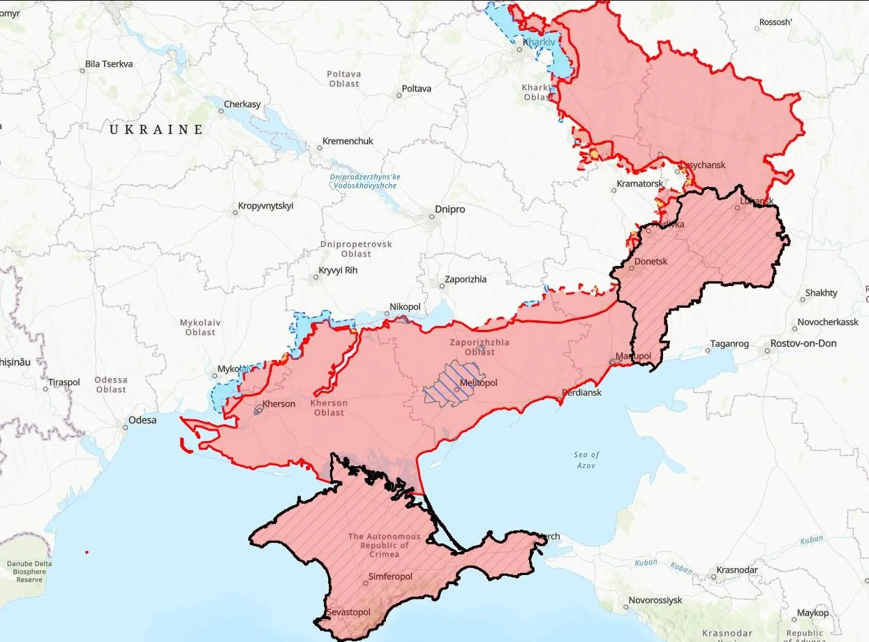 карта війни